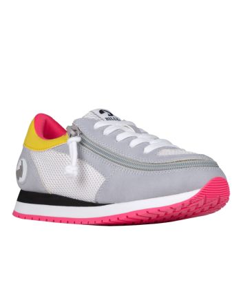 Billy Grey/Pink Jogger Shoes