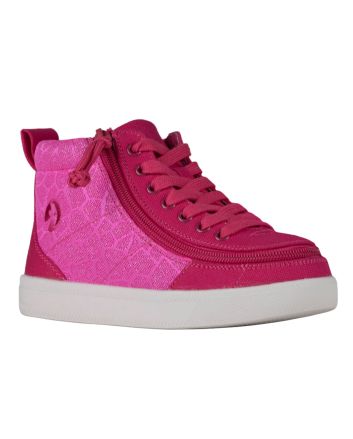 Billy Pink Print Classic D|R's High Top Shoes