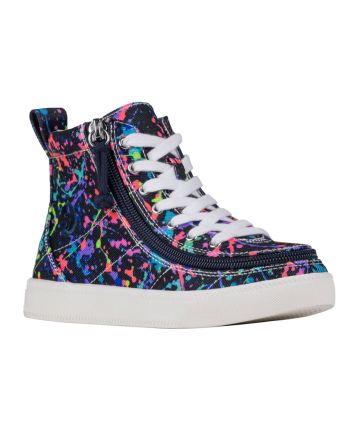 Billy Sasha Splatter Classic Lace High Tops Shoes