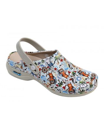 Nursing Care Berlim Cartoon Clogs