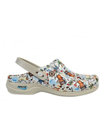 Nursing Care Berlim Cartoon Clogs