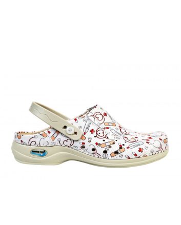 Nursing Care Berlim Flowers Clogs