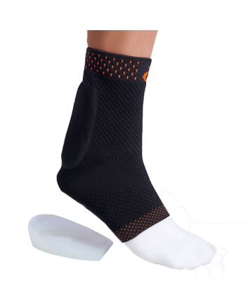 Orliman Elastic Ankle Brace with Achilles Tendon Pad and Heel Cushion Achillosil