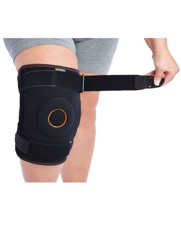 Orliman Wraparound Knee Support with Biaxial Joints and Metal Supports