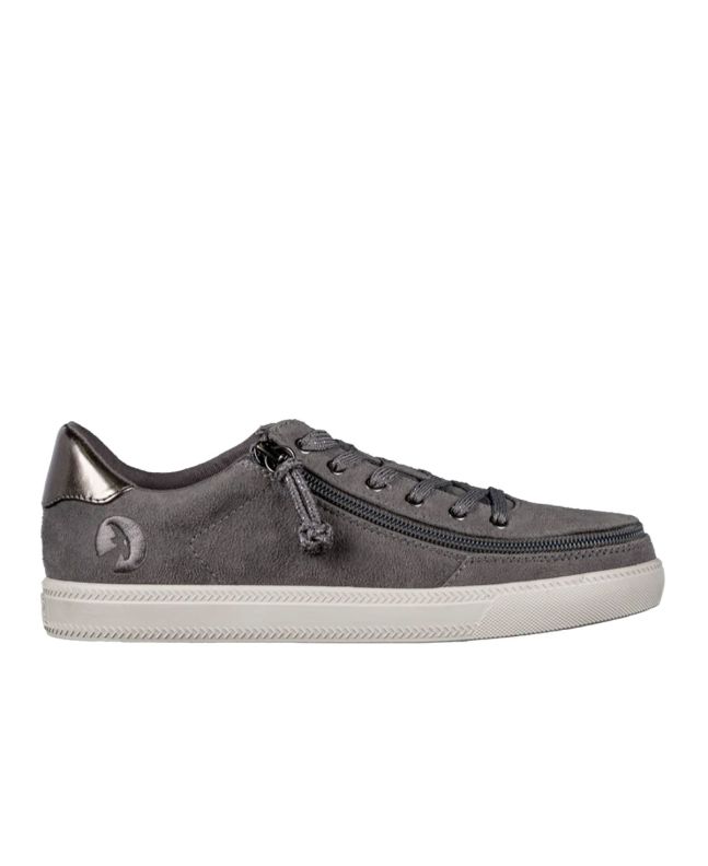 Billy Charcoal Classic Lace Low Shoes