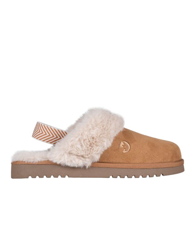 Billy Chestnut Cozy Sling Scuff Slipper