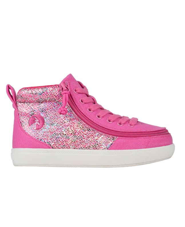 Billy Fuchsia Snake Classic D|R High Shoes