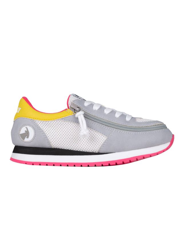 Billy Grey/Pink Jogger Shoes