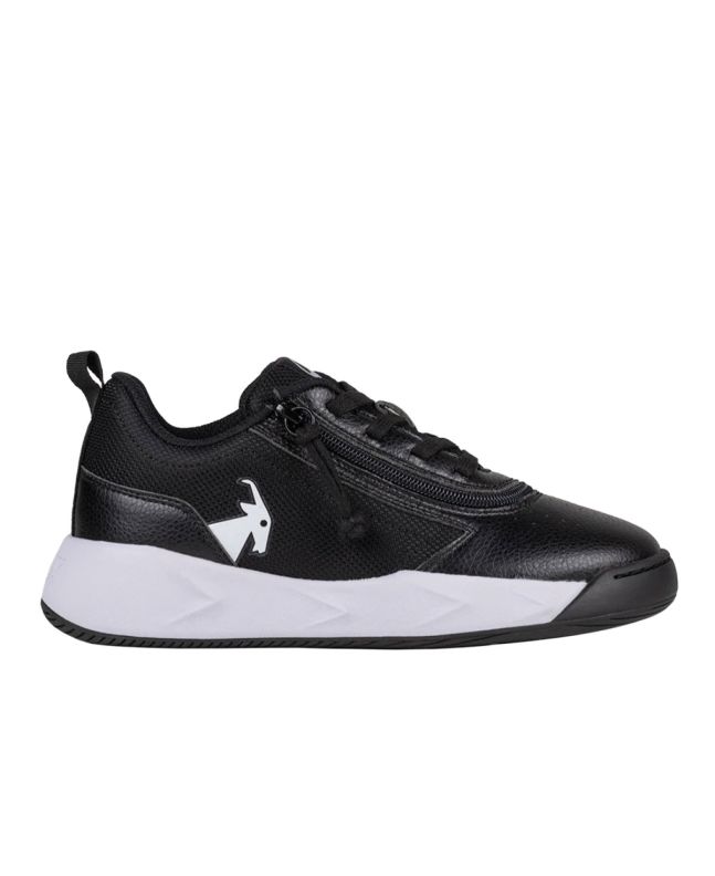 Billy White/Black Sport Court Athletic Sneakers Shoes