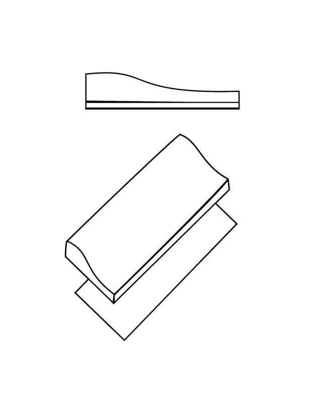 MORENO.care Orthoform Milling Stripe XC35-21