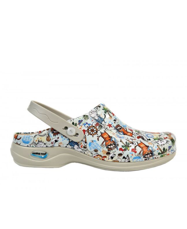 Nursing Care Berlim Cartoon Clogs