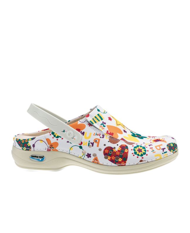 Nursing Care Berlim Flowers Clogs