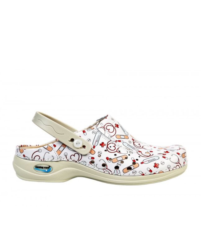 Nursing Care Berlim Flowers Clogs