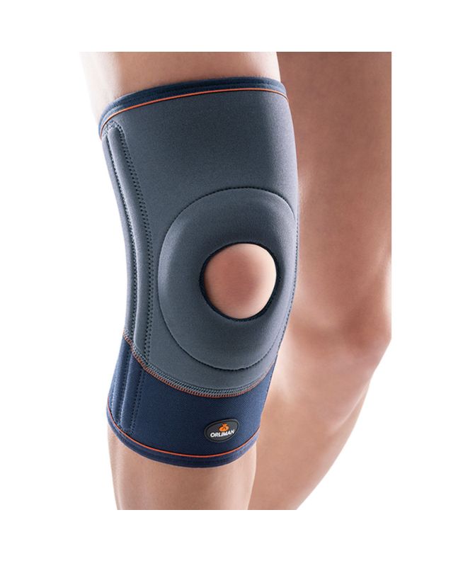 Orliman Neoprene Knee Support with Flexible Lateral Stabilisers